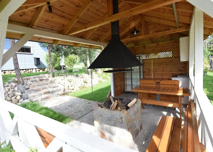 Дом отдыха House With Private Garden And Sauna Klodno (Pomerania)